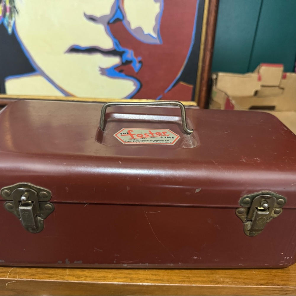 ***SOLD**The Foster Line Document Holder/Cash Box